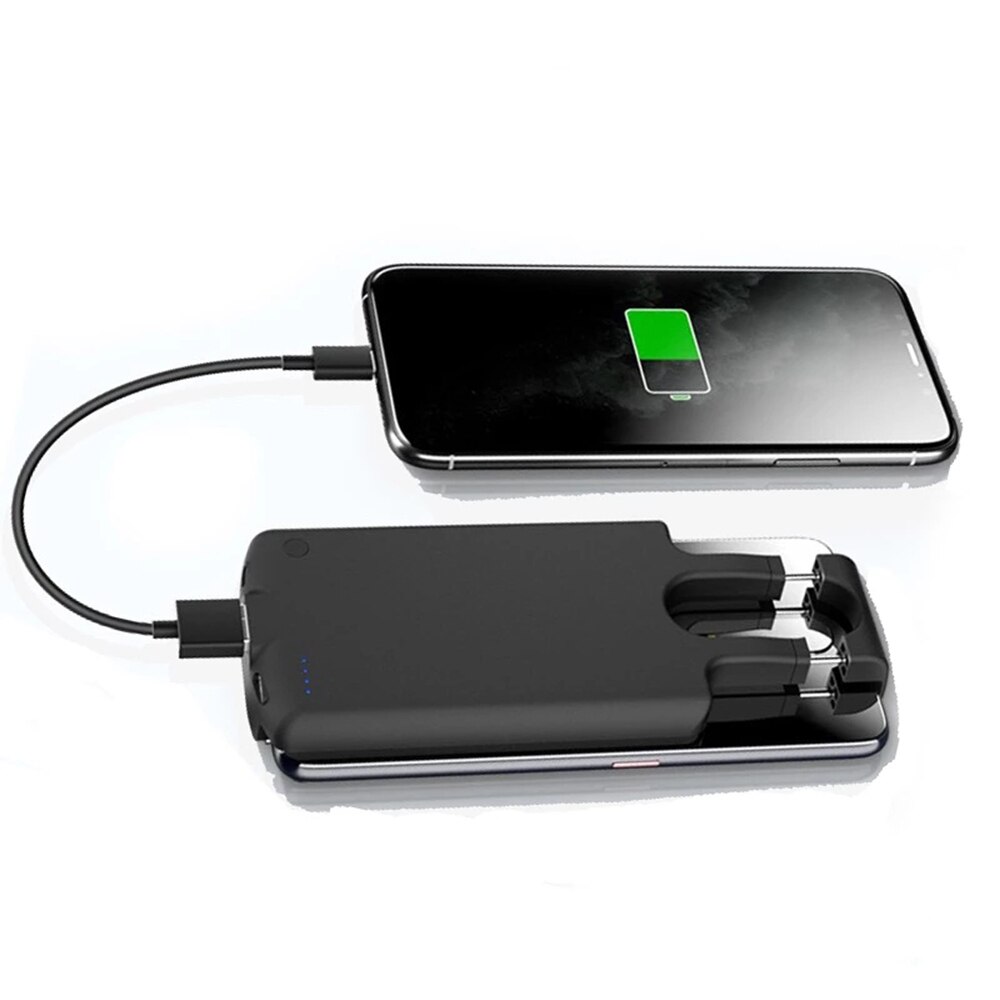 10000mAh Universal Power Bank Cover For iPhone 5.5-6.5 inch External Battery Cases Portable Charger Poverbank Adjustable Case