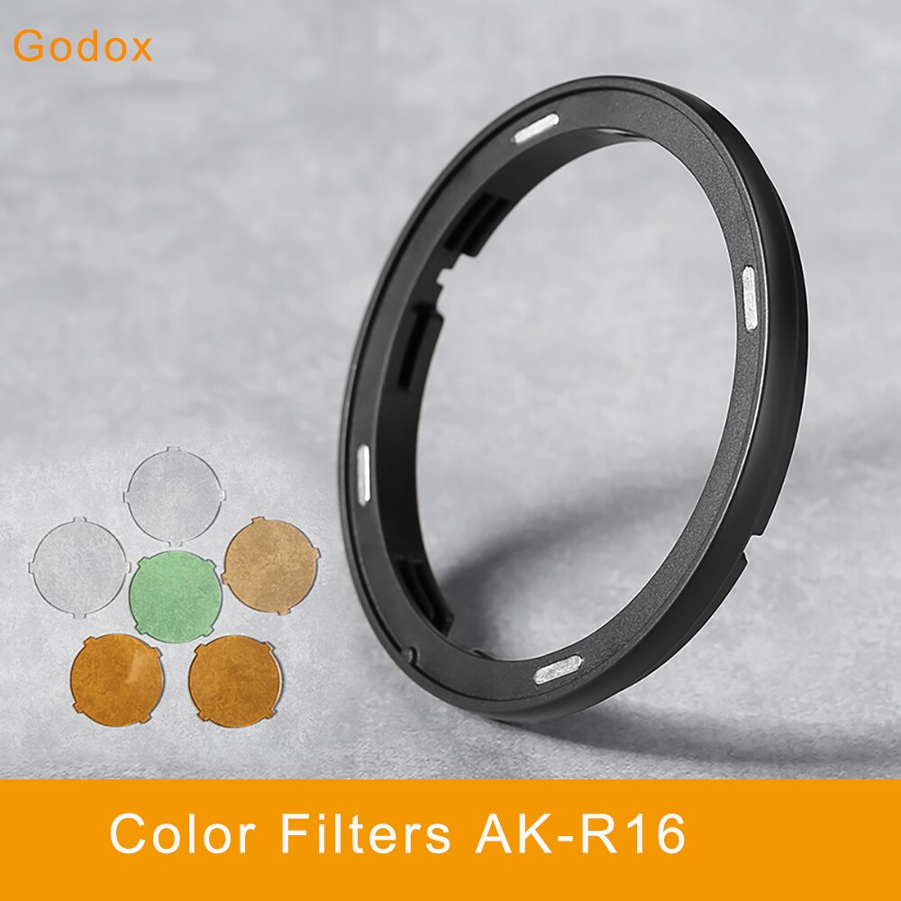 Godox Magnetic Round Head Flash Accessory For Godox AK-R1 Kit Mini Photography Replacement Parts For Godox H200R v1 flash