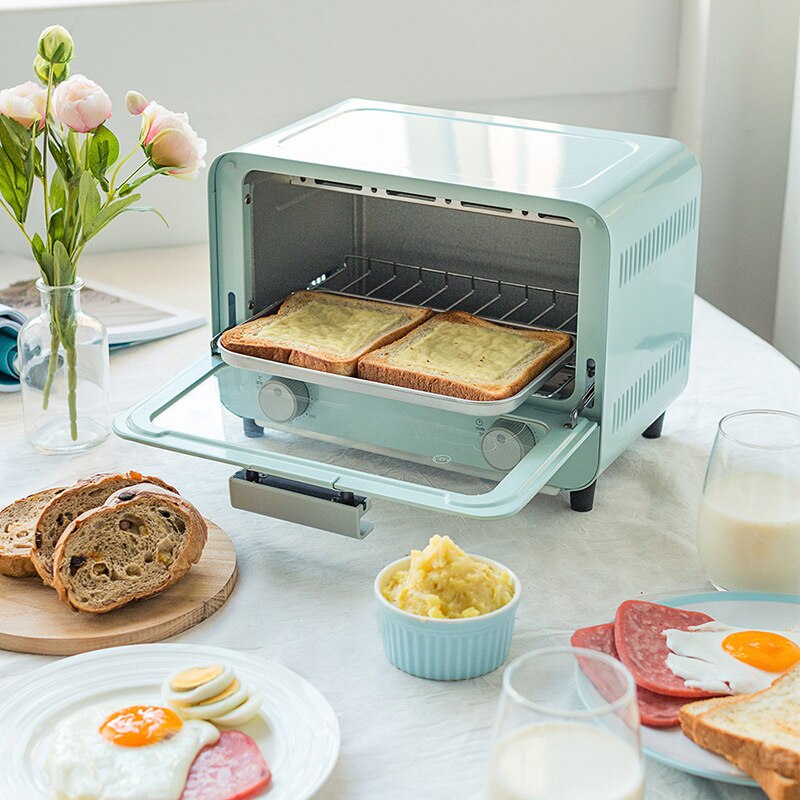 Mini Oven 9L Electric Oven Bread Baking Machine Oven Electric Bread Ovens Household Appliances For Kitchen DKX-A09B1: Default Title