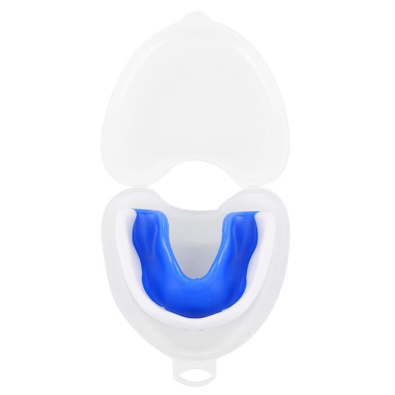 3 typer silikone mundbeskyttelsesbøjler sportsmund beskytter bruxisme skinne natten tandslibning med kasse holdbare nødvendige værktøjer: 03