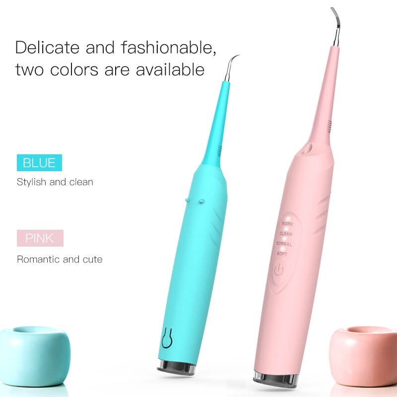 Détartreur dentaire à ultrasons seconde génération Portable électrique taches de dents tartre nettoyant blanchir les dents enlever les irrigateurs oraux