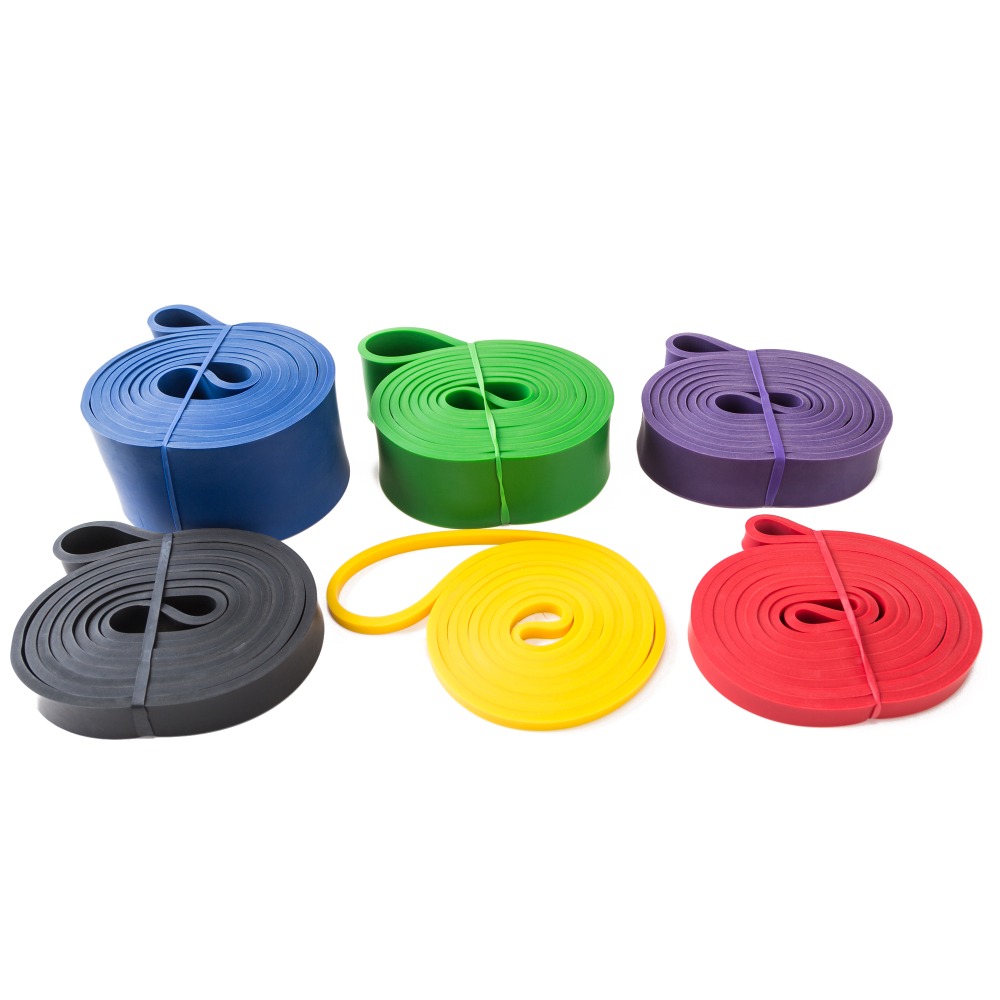 Modstandsbånd træning elastik træning ruber loop crossfit styrke pilates fitness udstyr træning expander unisex