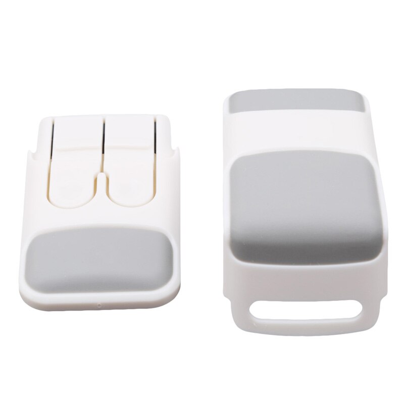 1Pcs Safety Lock Protection From Children Infant Toddler Drawer Door Cabinet Cupboard Double Buckle Safety Lock Baby Kids