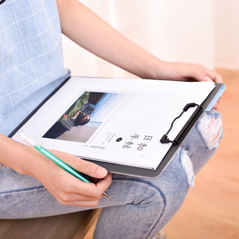 A4 poziomy pionowy teczka talerzowy biurowe foldery studenckie składane menu folderów A4 5011