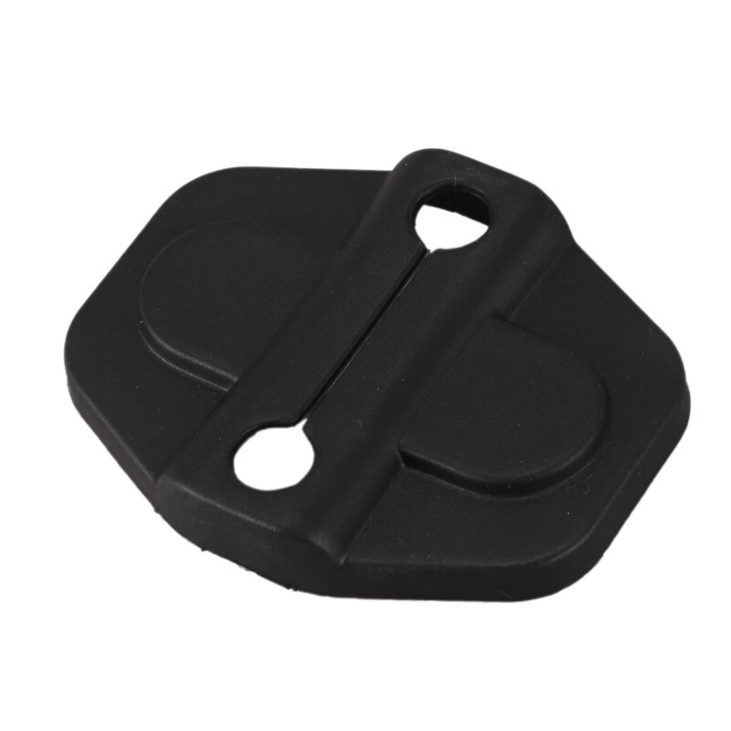 Decoración de cerradura de puerta para Jeep Wrangler Jl , cubierta de cerradura de puerta, pegatina, piezas de automóviles, accesorios, negro