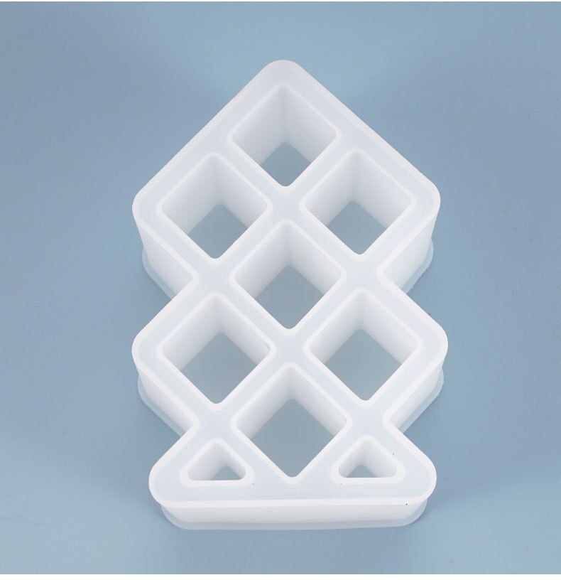 Opbergdoos voor lippenstift, diy harsmal, gedroogde bloemen van siliconen, decoratieve knutselmaterialen van epoxyhars, sieraden en cosmetica.