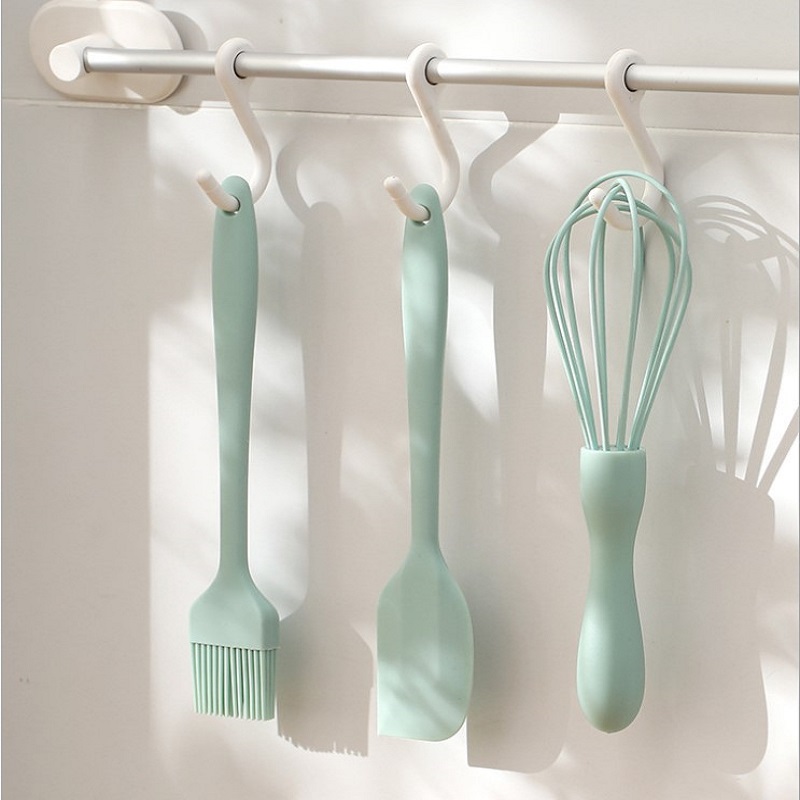 1PC Silicone Barbeque Brush Cooking BBQ Heat Resistant Oil Brushes Supplies Kitchen Bar Cake Baking Tools Utensil Supplies