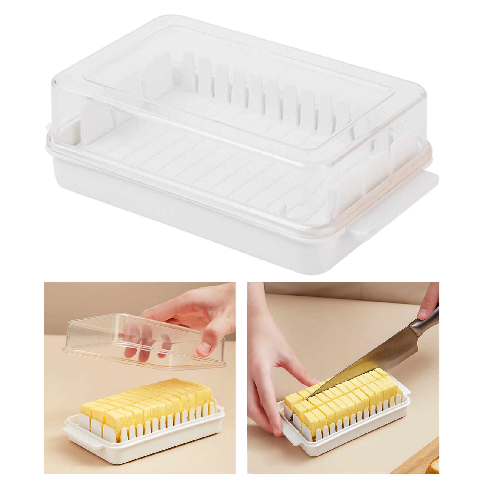 Butter Dish Butter Keeper Airtight Lid Butter Storage Container Preservation Container Kitchen Storage Container for Home