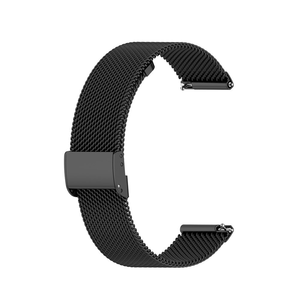 Watchband For Huawei GT 2 Watch Strap Metal Stainless Steel For Huawei Watch gt Active 46mm 42mm Band Honor Magic Wrist strap: magnetic black / 22-Huawei GT2 46MM