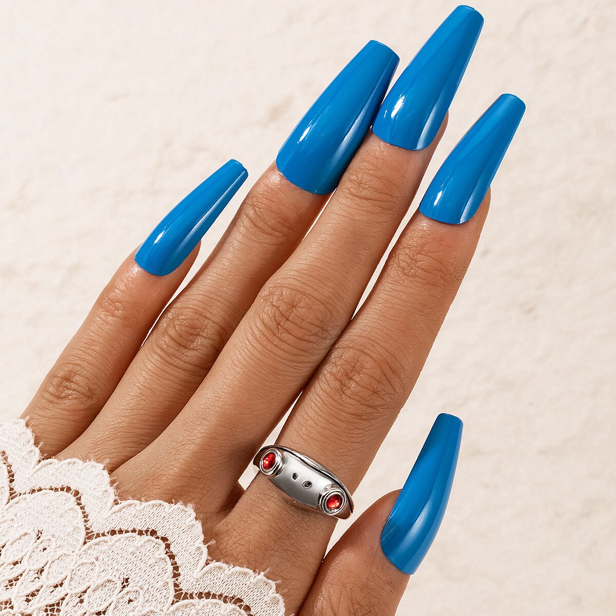 Retro Zilver Kleur Grappige Kikker Ringen Gothic Open Verstelbare Mannen Ring Mode Dier Sieraden Party Bague Femme: RI20Y0180