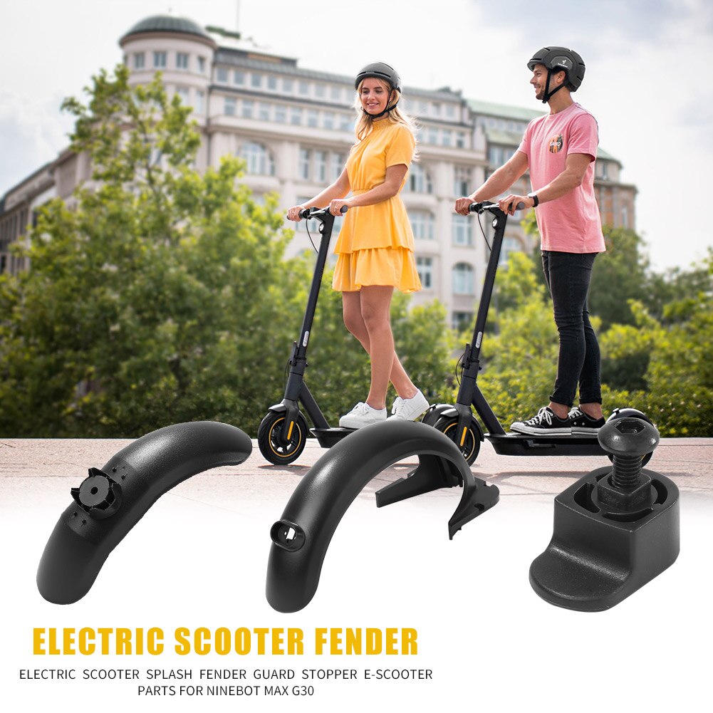 Scooter elétrico splash fender guarda plug capa e-scooter acessórios de substituição peças para ninebot max g30