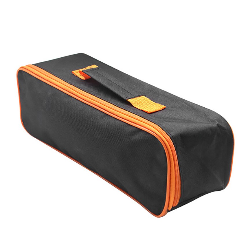Portable Storage Bag Organizer Tool Bag Storage Container with Zipper, Handle for Repair, Car, Home Tool Parts, 37x17x11cm