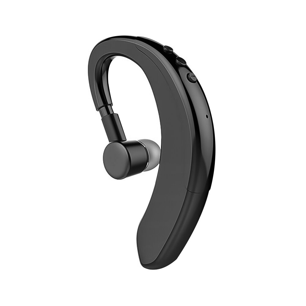 Kebidu Bluetooth 5.0 Headset Sport Draadloze Koptelefoon Met Microfoon Handsfree Oordopjes Handsfree Oortelefoon Y10 Oorhaak: Black