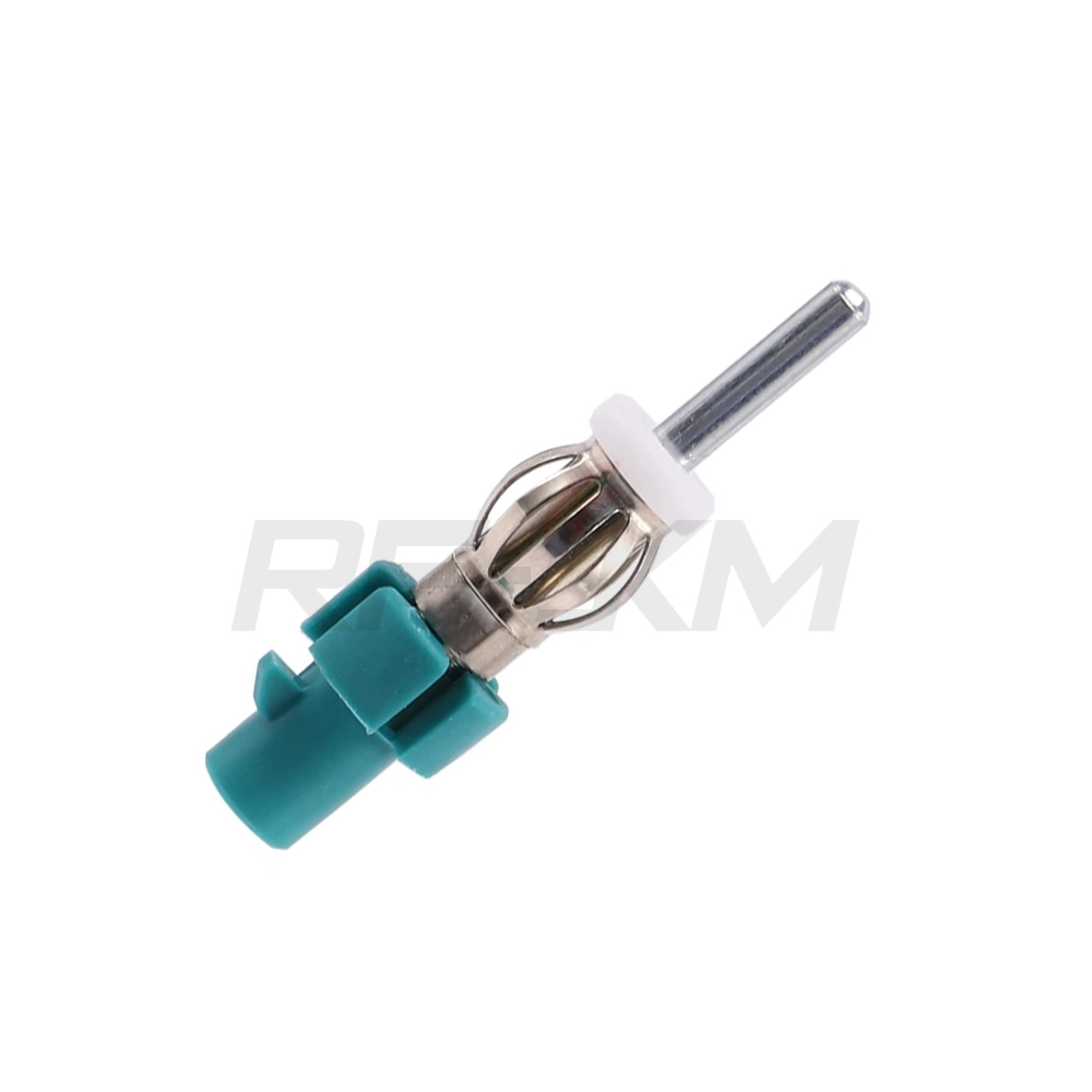 Adaptador de antena estéreo para coche, Conector de Radio FM AM, convertidor de enchufe de antena Fakra a DIN para receptor de coche