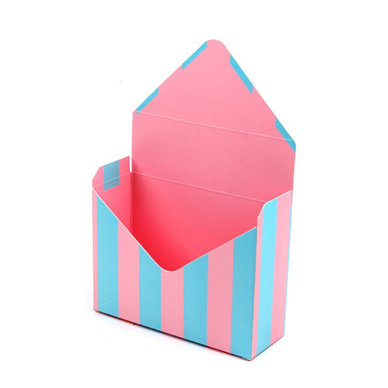 6pc mini envelop type doos koreaans boeket bloemen handgevouwen doos valentijnsdag bloemendoos: 3