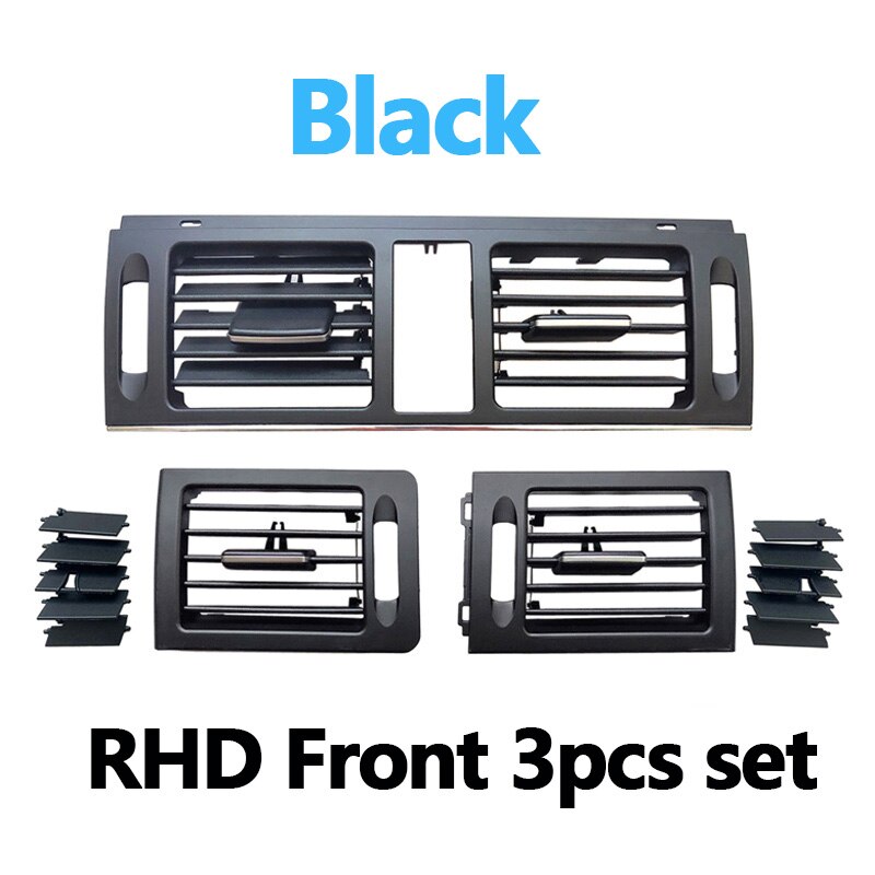 Rhd Dashboard Verse A/C Air Conditioner Vent Grille Cover Voor Mercedes Benz W204 C Klasse 180 200 220 230 260 300 350 2007