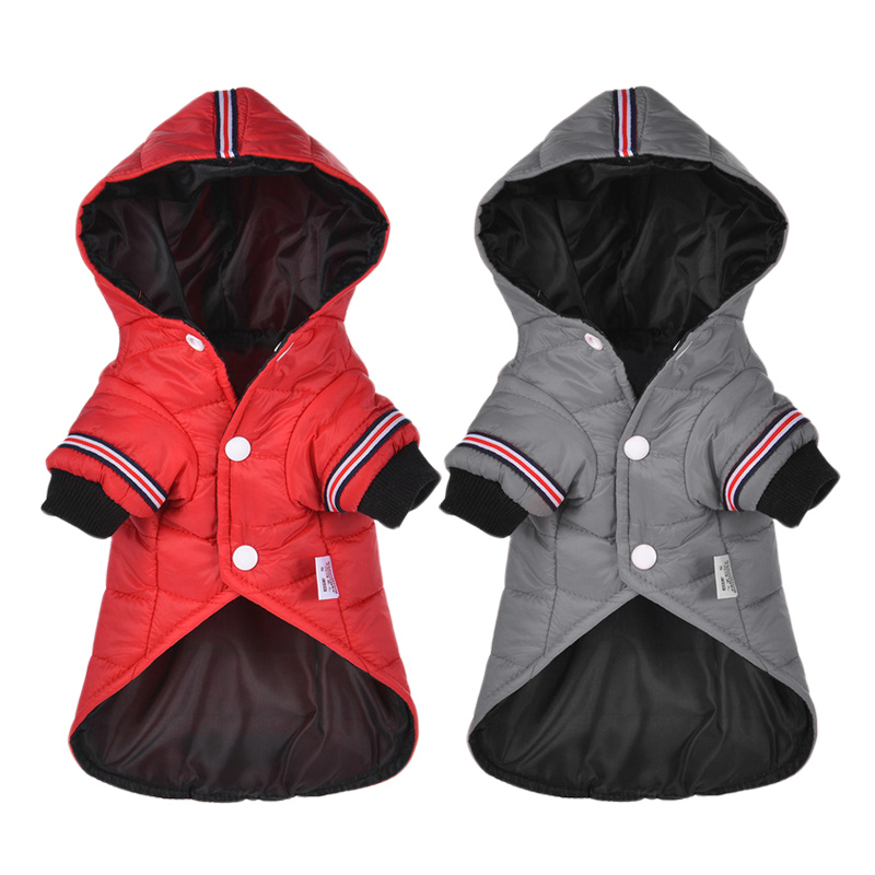 Kleine Hond Kleding Winter Warm Honden Jas Jas Puppy Kat Outdoor Kleding Hoodies Voor Yorkshire Teddy Outfit XS-XL