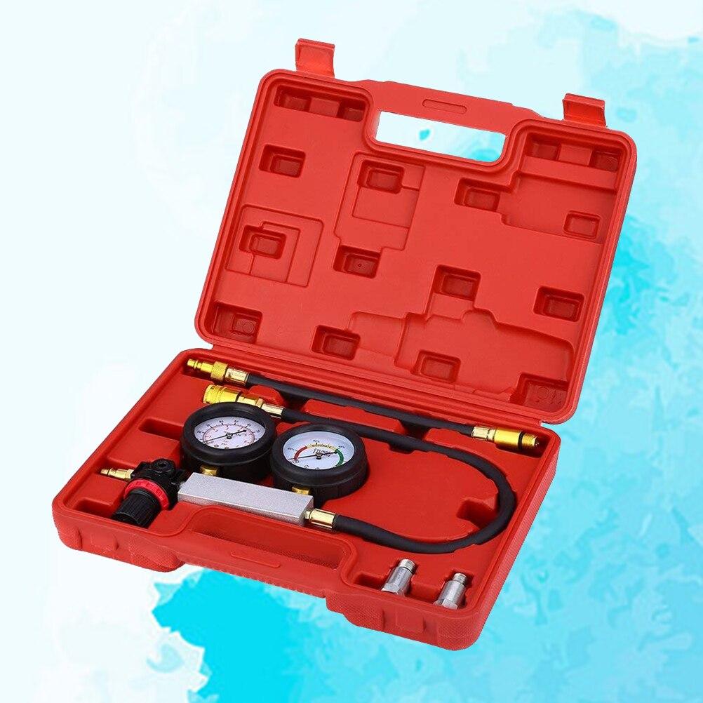 Car Vehicle Cylinder Diagnostic Tool Gauge Engine Leak Detector: Default Title