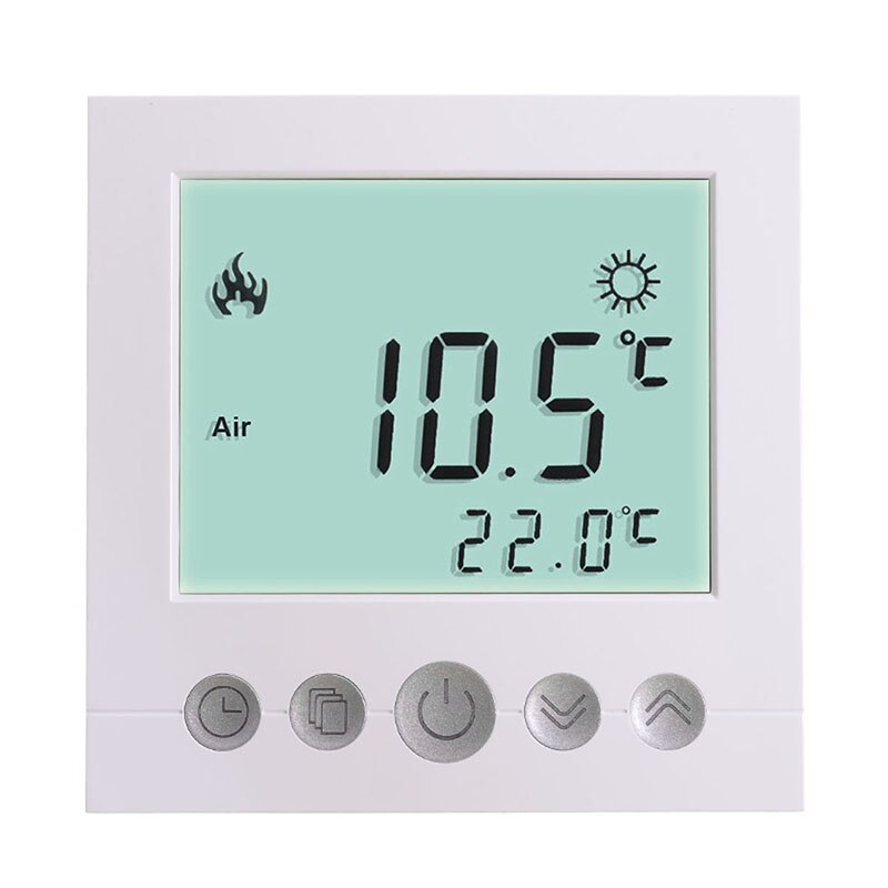 Thermostats Digital Underfloor Heating Thermostat for Heating System Floor Air Sensor Room Temperature Controller