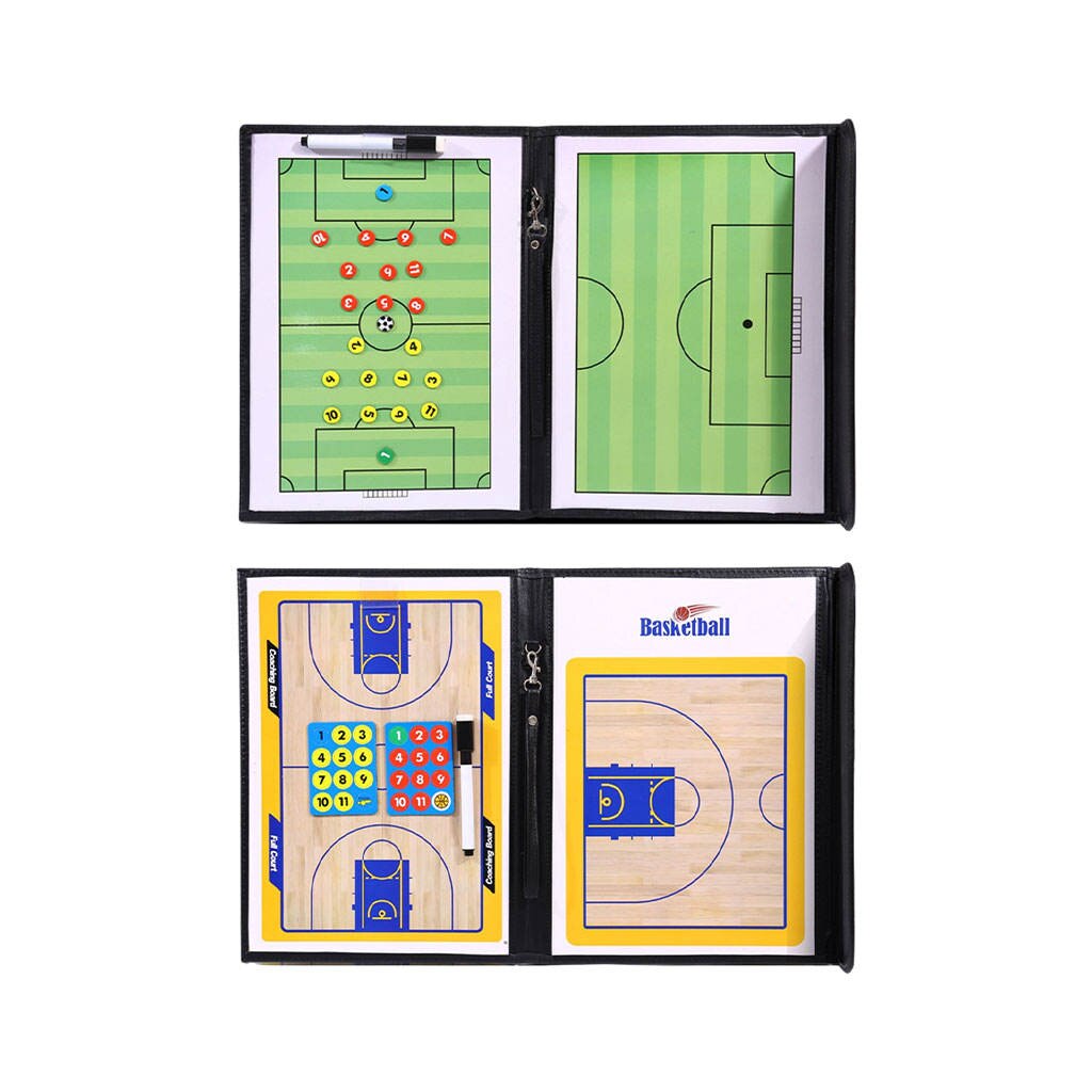 Baketball/Voetbal Coaching Whiteboard Coaching Board Manager Coaches Strategy Board Training Assistent Apparatuur