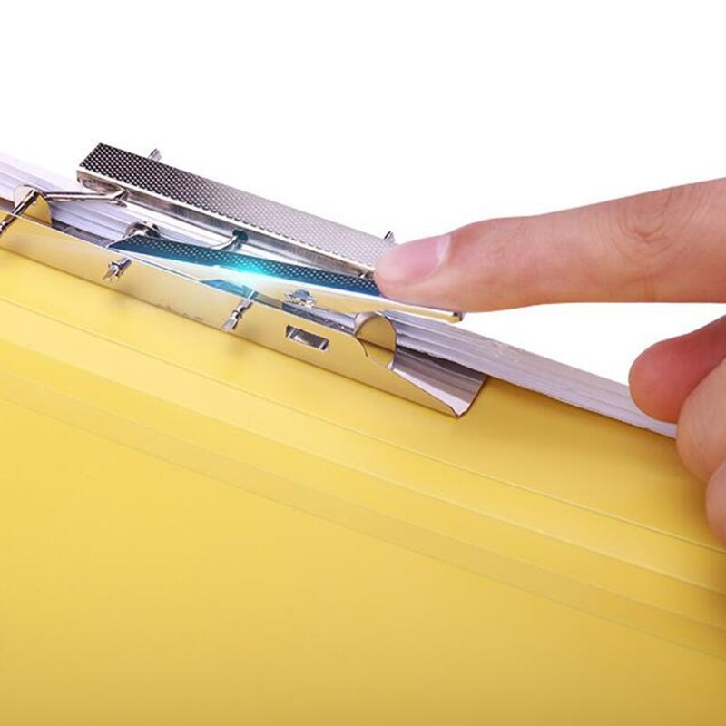 Simple Foldable A3 File Folder Test Paper Organizer Folder Hollow-out Pen Holder 100 Sheets Large Capacity