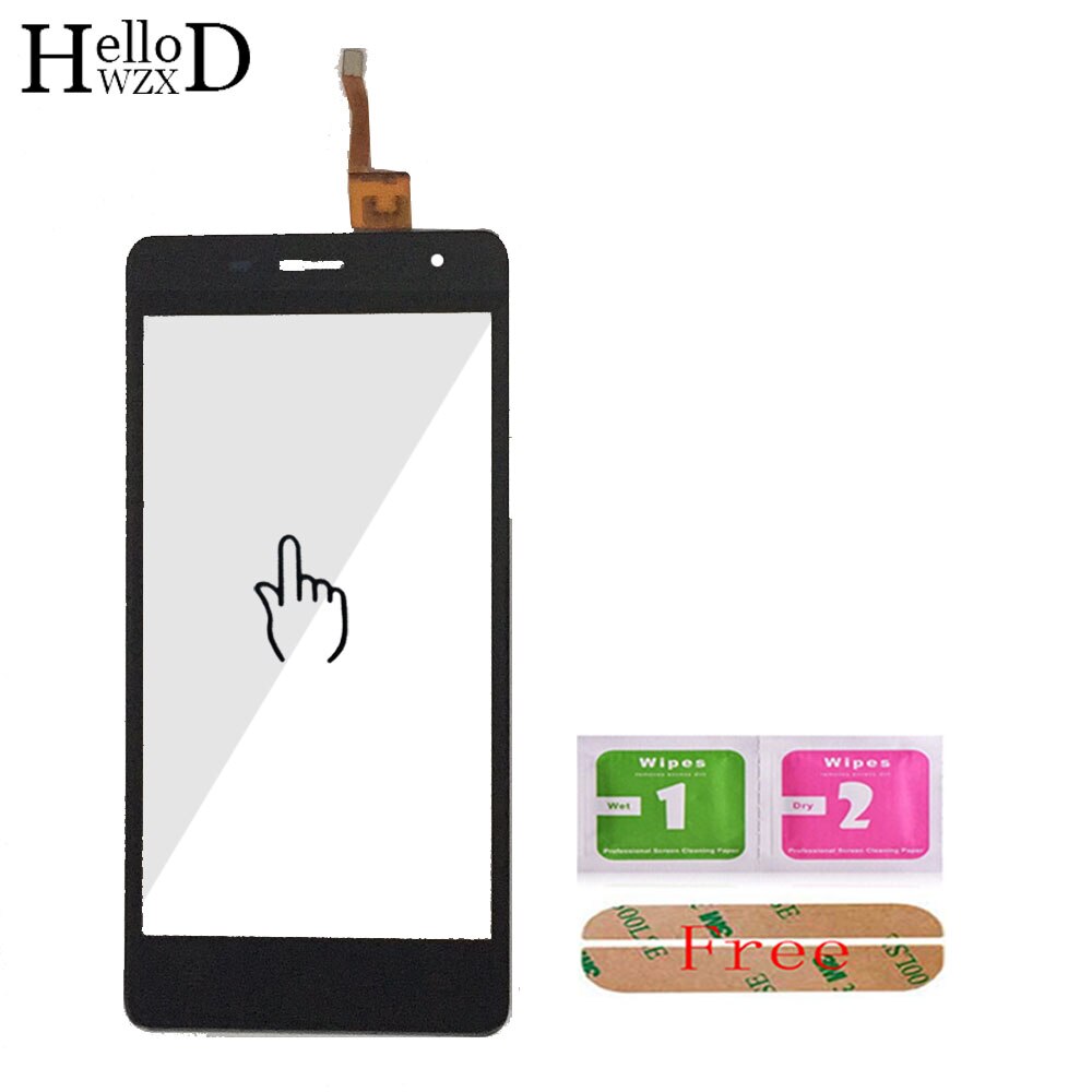 5.0 ''berühren Bildschirm Glas Für Oukitel K4000 Profi Vorderseite Glas Digitizer Tafel Objektiv Sensor biegen Kabel Werkzeuge Klebe