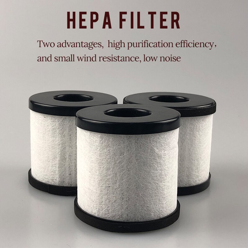 GIAHOL 1PC 2PC H12 haute efficacité filtre HEPA pour TCA0002 voiture purificateur d'air remplacement pièces de nettoyage filtres