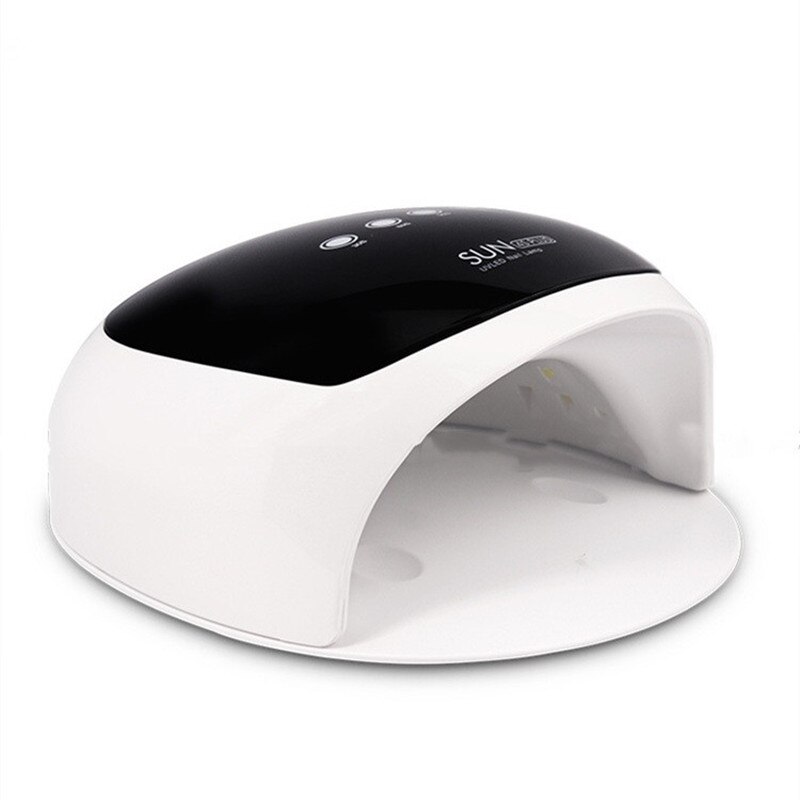 Stor rabatt 52w uv lys negletørker uv led spiker 365+405mm led lys uv lampe negletørker automatisk sensing