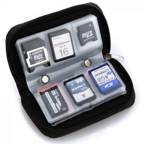 Memory Card Storage Carrying Pouch Case Holder Wallet for SD SDHC MMC MicroSD Mini Card Storage Bags