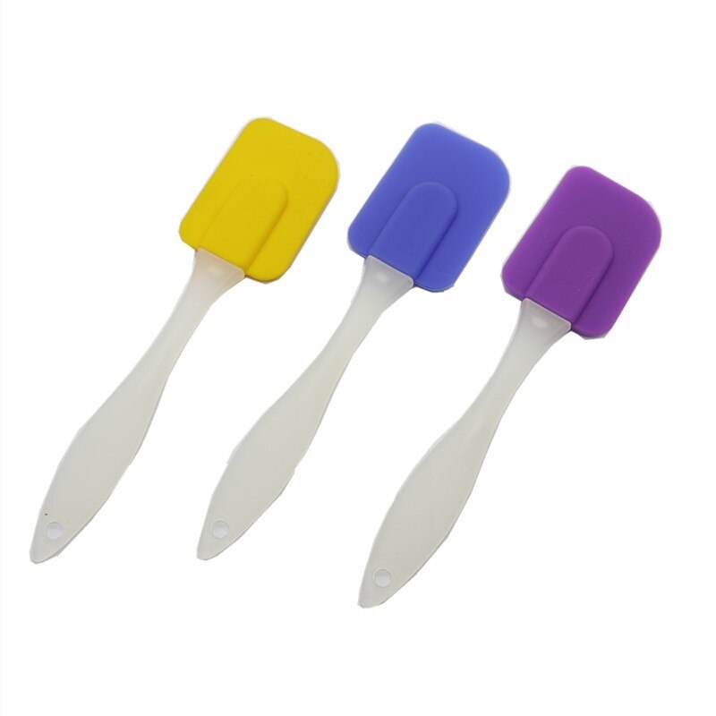 18cm Silicone Spatula Detachable Cake Baking Tool Cream Spatula Small Silicone Spatula Cake Bread Butter Baking Tools