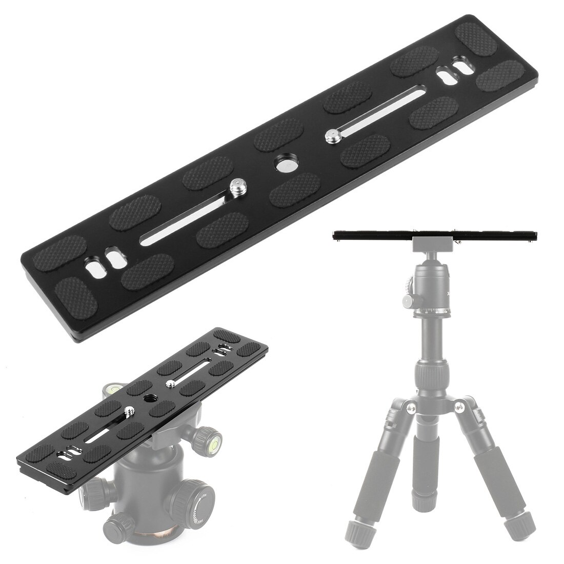 Universal Aluminium Quick Release Plaat Statief Mount Adapter Met 1/4 Schroef Voor Benro Arca Swiss Statief Ball Head