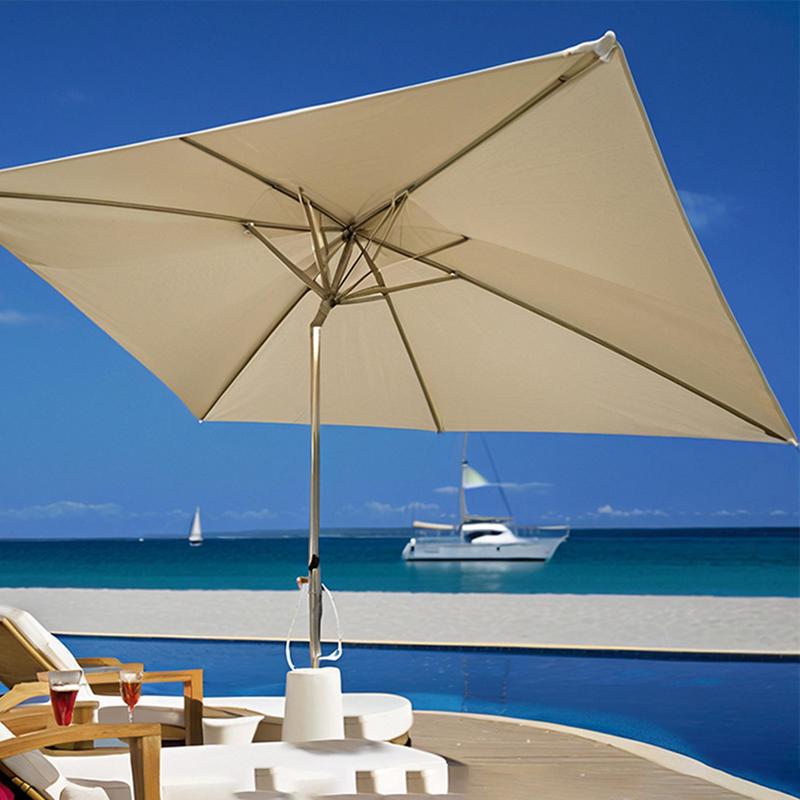 Umbrella Replacement Canopy 200x300cm Heavy Duty Umbrella UV Protection Awning cover Cantilever Parasol Top For Deck Backyard