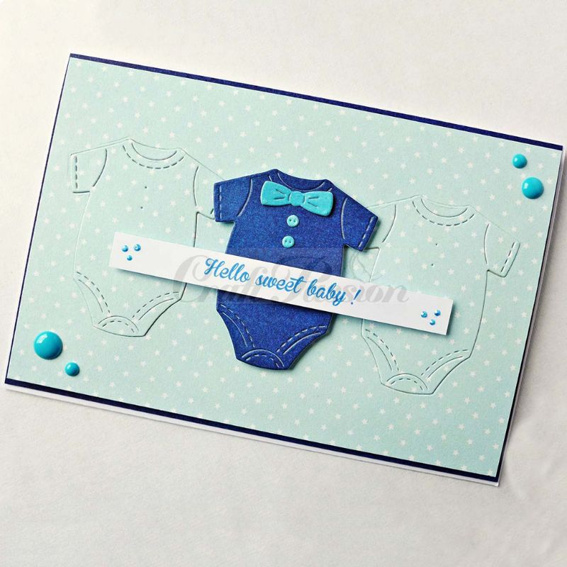 Baby Clothes Metal Cutting Dies Stencil Scrapbooking DIY Album Stamp Paper Card Embossing Decor Craft Dies for