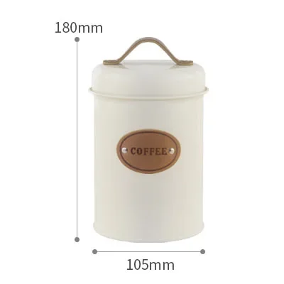 Kitchen Countertop Spice Jars Airtight Coffee Container Storage Canister Food Organizer Sealed Kitchen Vacuum Box Home Organizer: black