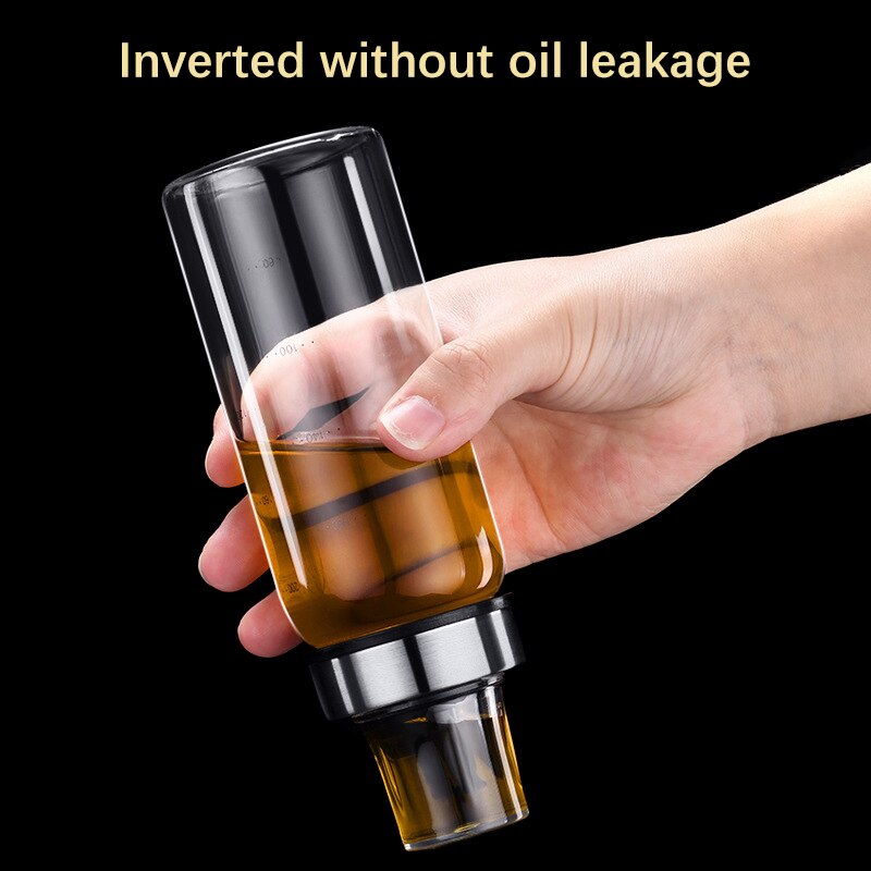 Cooking Seasoning Bottle Oil Vinegar Dispenser Soy Sauce Olive Glass Oil Bottle Oil Container Honey Pot Condiment Bottles tools