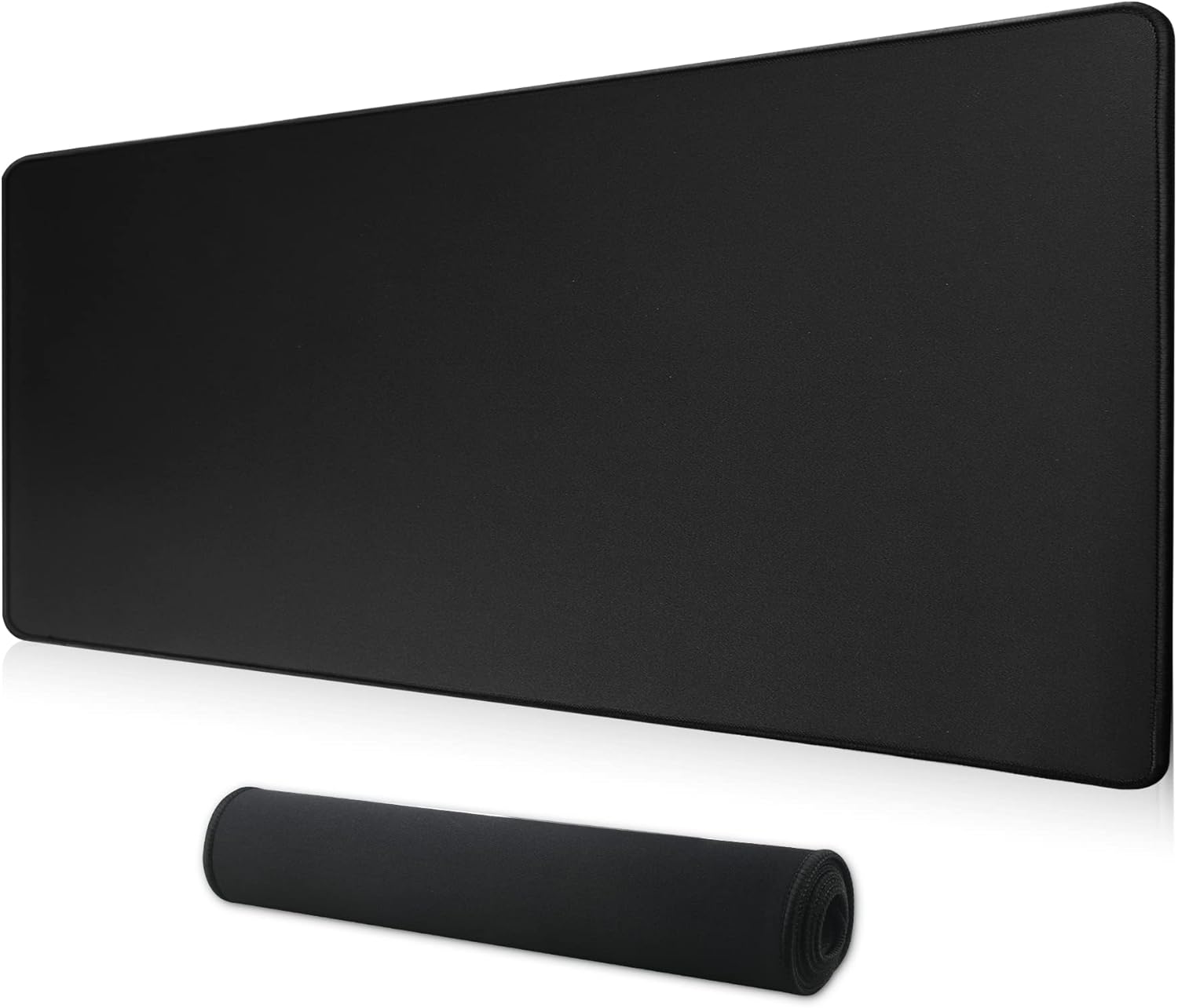 Gaming Mouse Pad Extra Large Computer Keyboard Mouse Mat Desk Pad Soft Surface Anti-Slip Soft Cloth XXL Mouse Pad 900x400x3MM: XXL / Khaki
