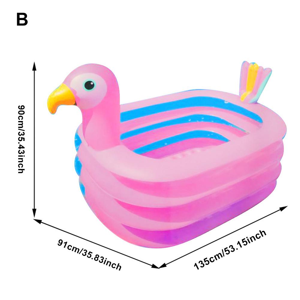 Nflatable Swimming Pool Portable Carry Thickened Inflatable Pool For Children Have Fun In Outdoors