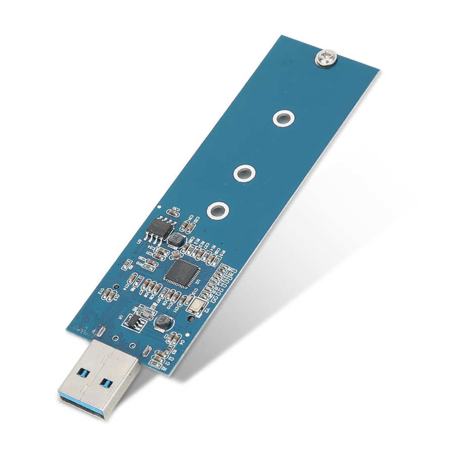 Riser Card Solid State Drive USB3 0 M 2 Te USB3 0 Adapter Card Met M 2 Interface Met Schroevendraaier plug En Play