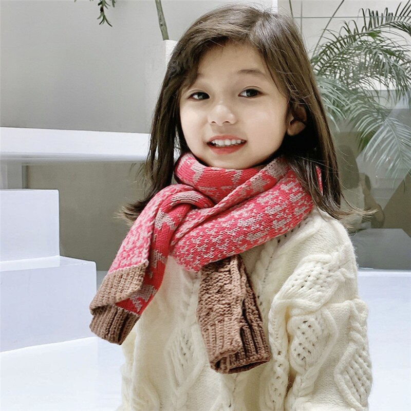 Foulard en coton pour enfants, Bandana noir, accessoires Hijab, vêtements d'automne pour filles en bas âge