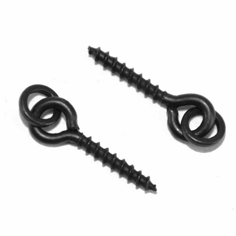 50Pcs Aas Schroeven Staal Karper Vissen Boilie Bait Schroeven Aas Gereedschappen Vishaak Stoper Voor Fishing Tackle Terminal