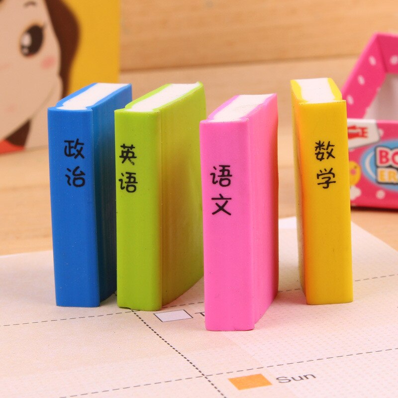 Dl  d628 koreansk papirvarer gummi bog emner dejlig bog modellering viskelæder læring forsyninger papirvarer kontorartikler