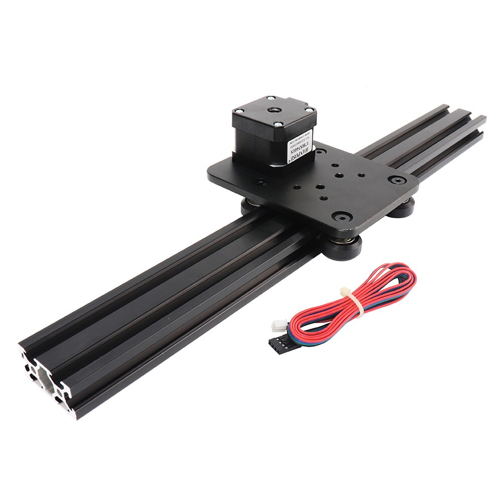 HPV8 Openbuilds Mini Solid V Slot Belt Linear module and Pinion Linear Actuator nema17 step motor for 3D printer