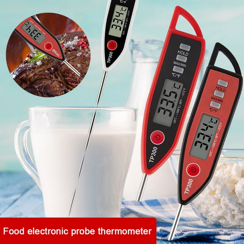 Food Termometer Digital Thermometer For Water Kitchen Cooking Meat Milk Food Temperature Sensor Meat Probe Kitchen Tools