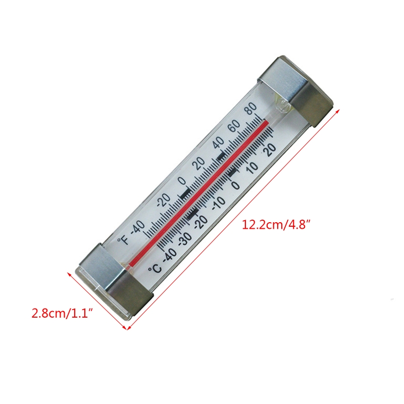 Refrigerator Thermometer Small Dial Freezer Thermometer Classic Series Temperature Thermometer for Refrigerator Freezer