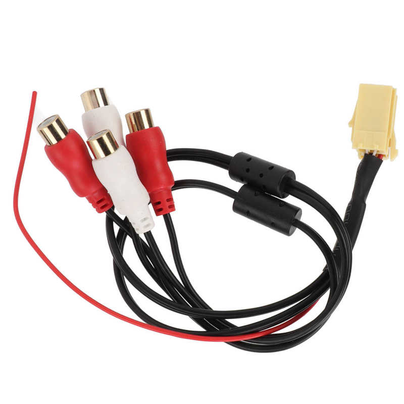 Audio Cable Wide Compatibility RCA Line for Vehicle