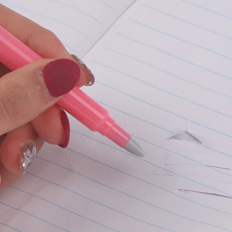 1pc Paper Cutter Pen Shaped Safety Ceramic Diamond Painting Parchment Paper Cutter Tip No Rust Durable Home DIY Tool