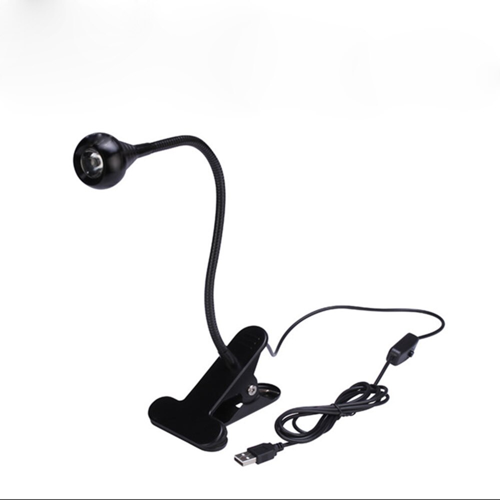 LED UV Curing Lamp USB Black Light Gooseneck Lamp With Clamp UV Lamp Fixing Device, Used For Dyeing Inspection: Default Title