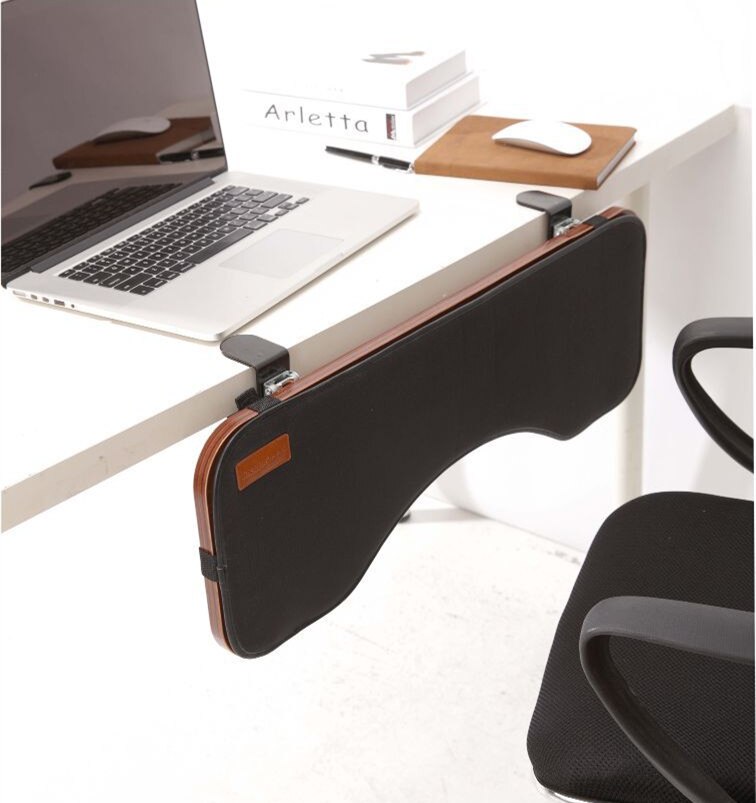 Adjustable Keyboard Tray Table Mount Under Desk Platform Tray Ergonomic Keyboard Wrist Rest Desk Extra Large Size Easy Clamp