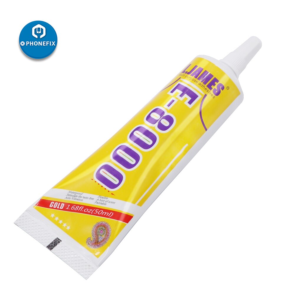 Colle Super adhésive T7000 B7000 E8000 blanc, noir, transparente, réparation, bricolage écran LCD téléphone, verre, bijoux