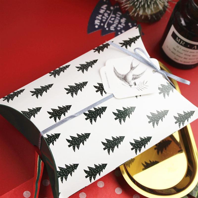 6 stuks kerst snoep verpakkingsdozen opslagcontainers inpakdozen